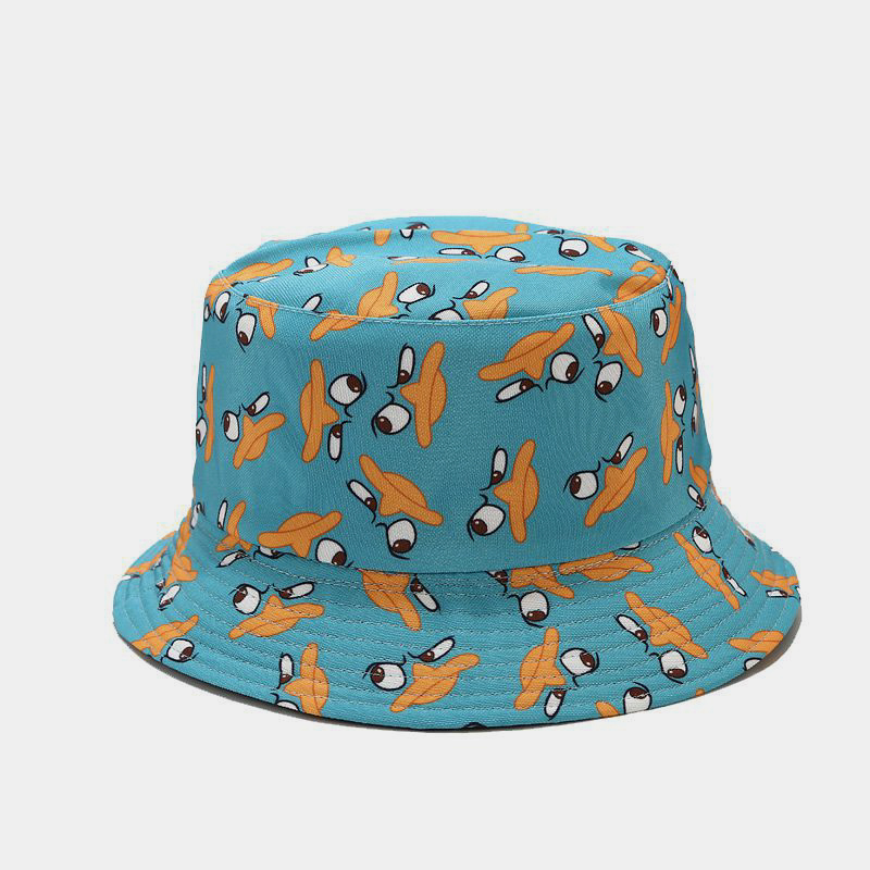 BK00075 Cartoon Pattern Street Style Bucket Hat