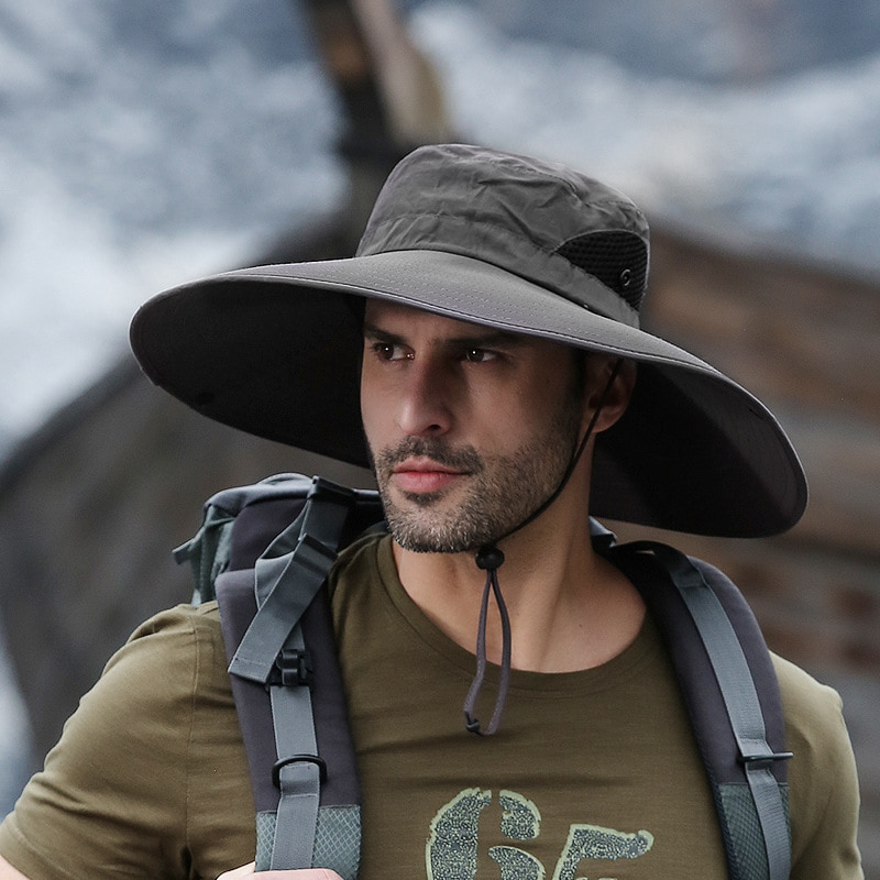 BK00028 Aurinkovoide Big Eaves Hat, Vedenpitävä, Nopeasti kuivuva Bucket Hat BK00028 Aurinkovoide Big Eaves Hat, Vedenpitävä, Nopeasti kuivuva Bucket Hat