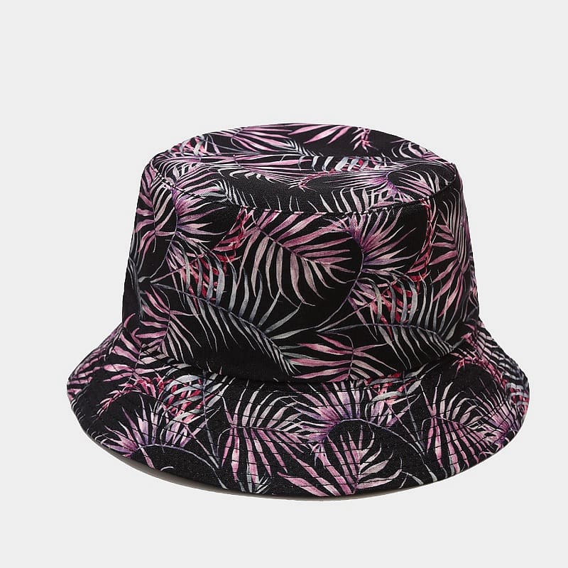 BK00066 Kukkakuvioinen Cotton Bucket Hat