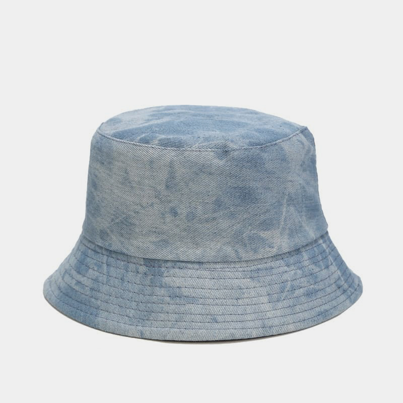 BK00069 Denim Tie-dye naisten ämpärihattu