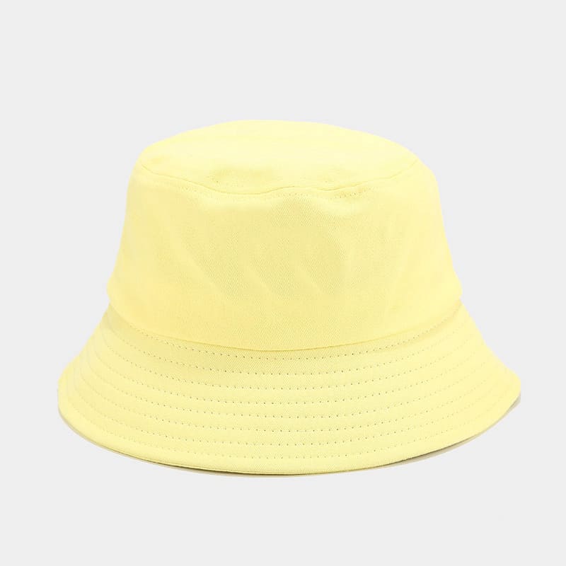 BK00064 Macaron Solid Color kiiltävä versio Bucket Hat