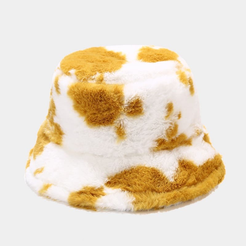 BK00071 Cow Print Syksy Talvi Naisten Bucket Hat