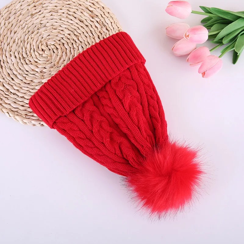 H00027 Double Layer Twist -neulottu hiuspallohattu