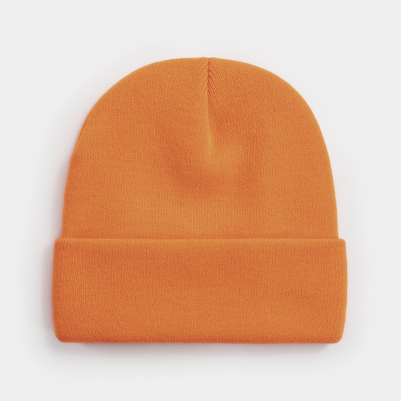 H00074 Basic Fit Monivärinen neulottu hattu