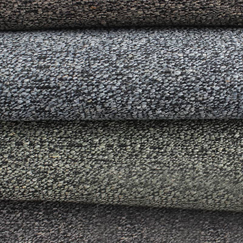 SM-A0018 Kulutusta kestävä hengittävä polyesteri Jacquard-pellava sohvakangas