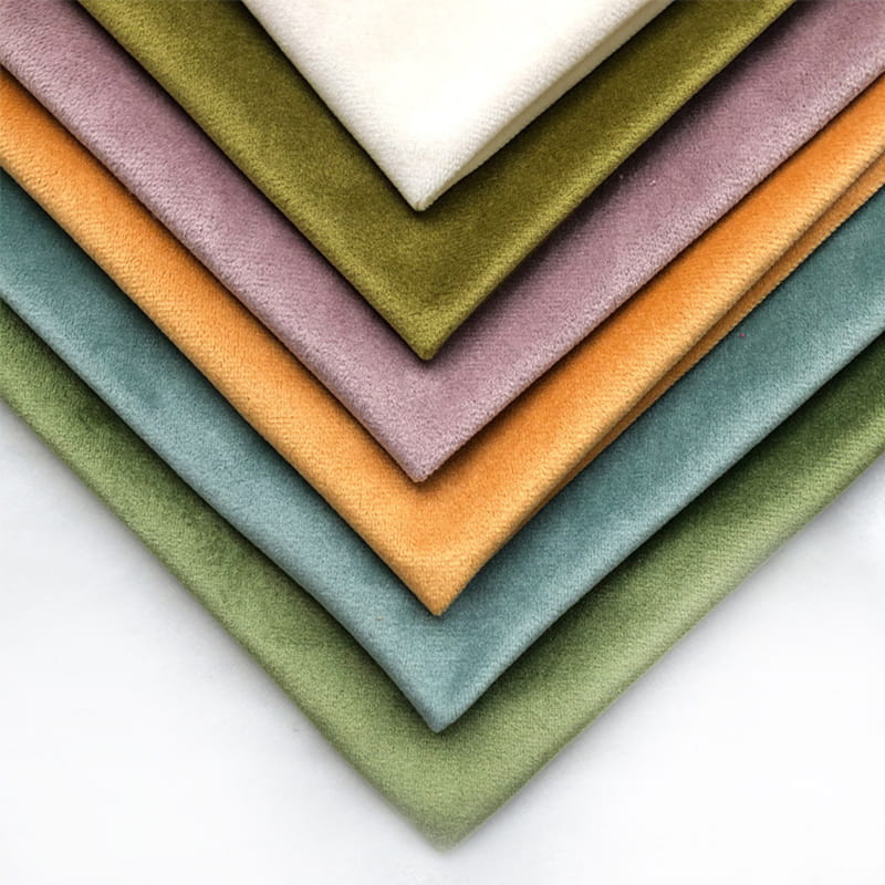 SM-B0002 210 GSM yksivärinen hollantilainen sametti sohvakangas Flannelette-kangas