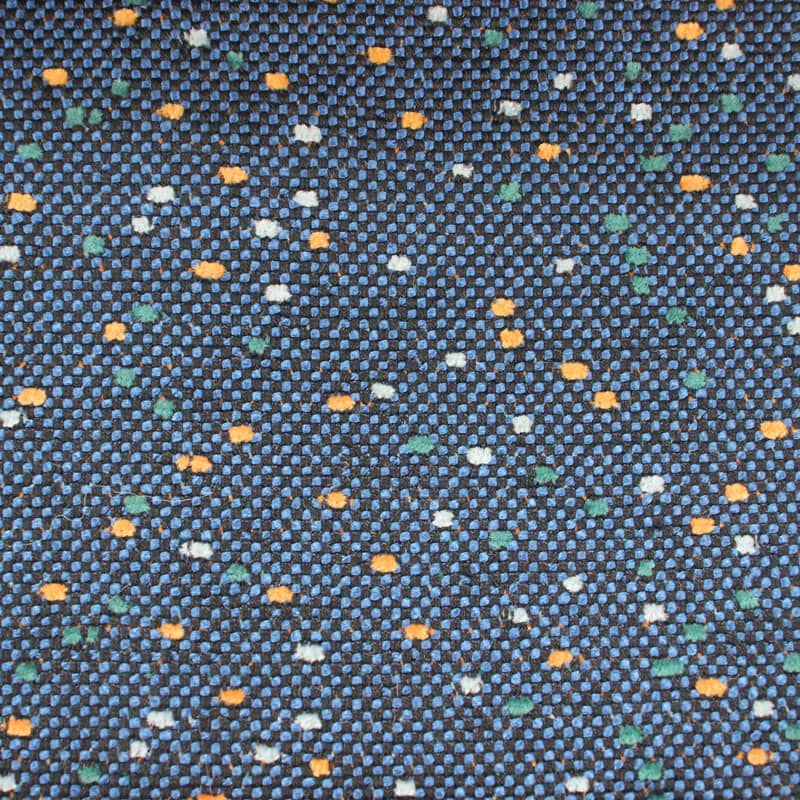 SM-A0027 värikäs tähtipisteinen jacquard-kuvioinen pellava sohvakangas