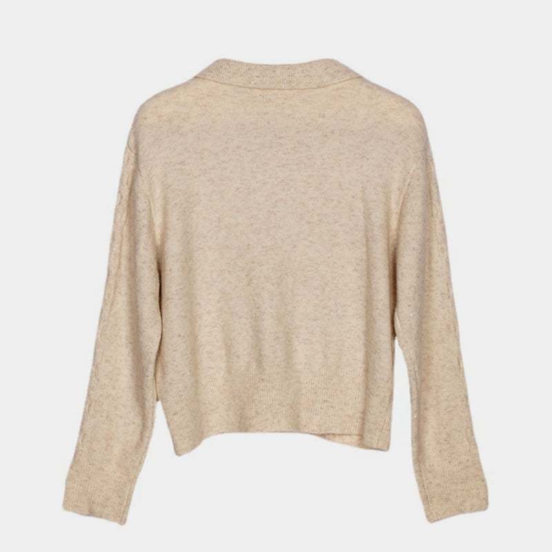 SM-K0012 kevätsyksyn poololanka yksivärinen onttopohjainen neulepusero SM-K0012 kevätsyksyn poololanka yksivärinen onttopohjainen neulepusero