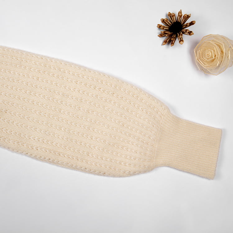 SM-K0020 syksyinen talvivillavillasekoite, pyöreäkauluksinen lyhtyhihainen naisten neulepusero SM-K0020 syksyinen talvivillavillasekoite, pyöreäkauluksinen lyhtyhihainen naisten neulepusero