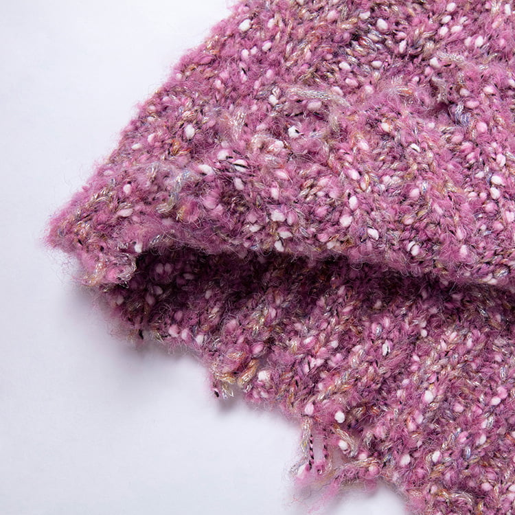 SM-K0037 Kevään ja syksyn pyöreä kaula-aukko Helma Raaka lovea Naisten Neulepusero SM-K0037 Kevään ja syksyn pyöreä kaula-aukko Helma Raaka lovea Naisten Neulepusero