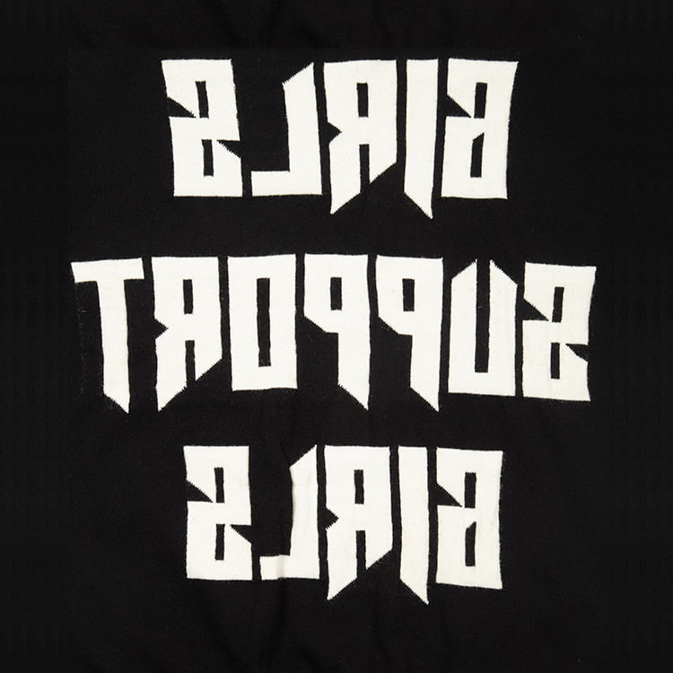 SM-K0048 naisten aakkoset jacquard-kaula-aukkoinen pitkähihainen neulepusero SM-K0048 naisten aakkoset jacquard-kaula-aukkoinen pitkähihainen neulepusero