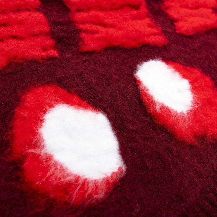 SM-K0030 Syksy/talvi Jacquard täplitetty kontrastivärinen naisten paksunnettu neuletakki SM-K0030 Syksy/talvi Jacquard täplitetty kontrastivärinen naisten paksunnettu neuletakki