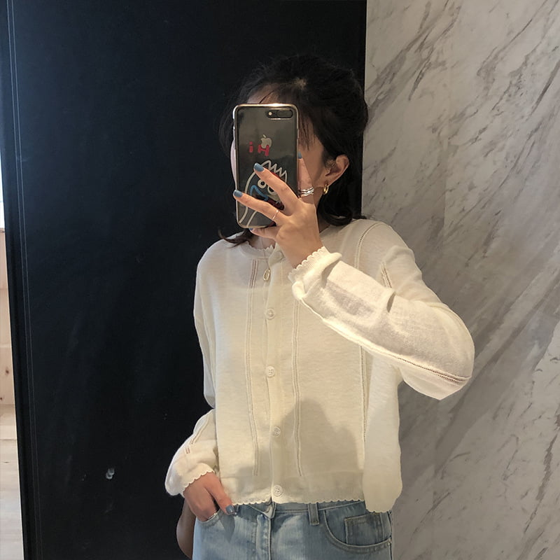 SM-K0014 Summer Sunblock Knit Cardigan Naisten ohut ilmastointipaita SM-K0014 Summer Sunblock Knit Cardigan Naisten ohut ilmastointipaita