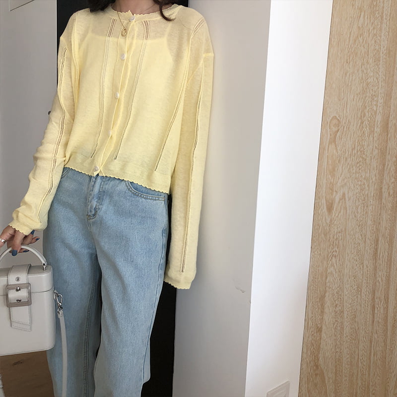 SM-K0014 Summer Sunblock Knit Cardigan Naisten ohut ilmastointipaita SM-K0014 Summer Sunblock Knit Cardigan Naisten ohut ilmastointipaita