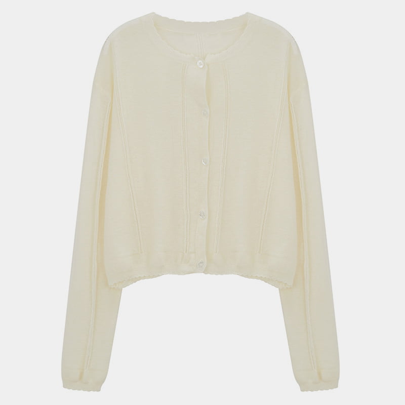 SM-K0014 Summer Sunblock Knit Cardigan Naisten ohut ilmastointipaita