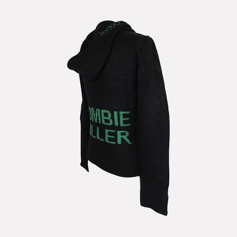 SM-K0098 Monogrammillinen hupullinen neulepusero tiiviisti neulottu villapaita SM-K0098 Monogrammillinen hupullinen neulepusero tiiviisti neulottu villapaita